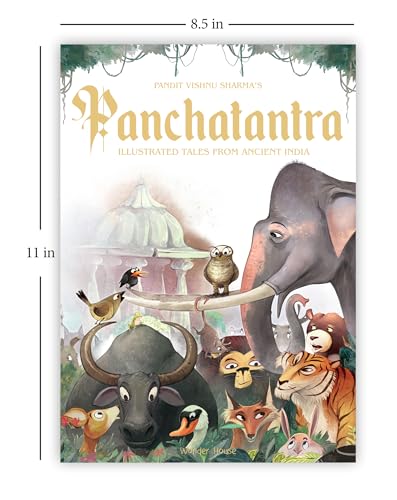 Pandit Vishnu Sharma's Panchatantra: Illustrated Tales From Ancient India (Hardback, Special edition) (Hardcover)