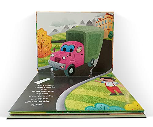 Pop-up Transport - Truck - Gorgeously Illustrated Pop-up Book For Children - Learn About The World Of Trucks and What All They Do (Pop-Up)