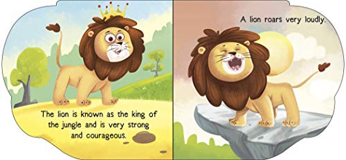 Board Book : Lion ( Animals and Birds ) - Cutout Board Books (Board book)
