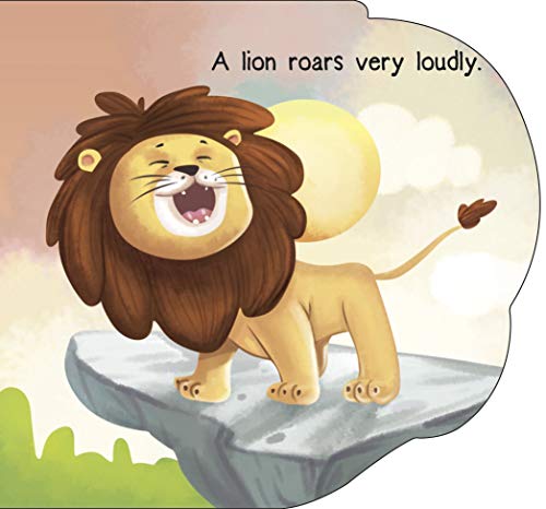 Board Book : Lion ( Animals and Birds ) - Cutout Board Books (Board book)