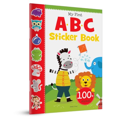 My First ABC Sticker Book: Exciting Sticker Book With 100 Stickers (Paperback)