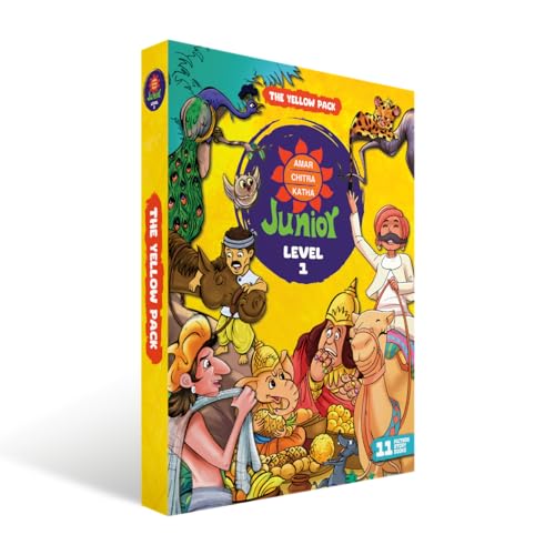 Amar Chitra Katha Junior - Early Reader's Volume 1 – Picture Book Set for Kids | Illustrated Stories for Ages 2+ | Fun Learning & Reading for Beginners (Paperback)