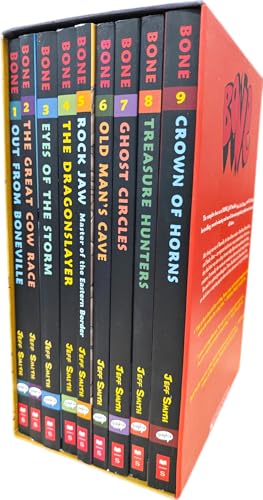 Bone Graphic Novel: The Complete Box-set (Books 1 To 9) (Paperback)