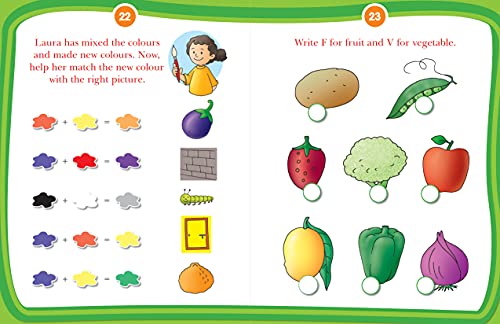 Kid’s 2nd Activity Book Set – 5 Educational Titles for Age 4+ | English, Maths, Environment, Good Habits & Logic Reasoning | Fun Illustrated Activities to Build Early Skills, Knowledge & Creativity (Paperback)