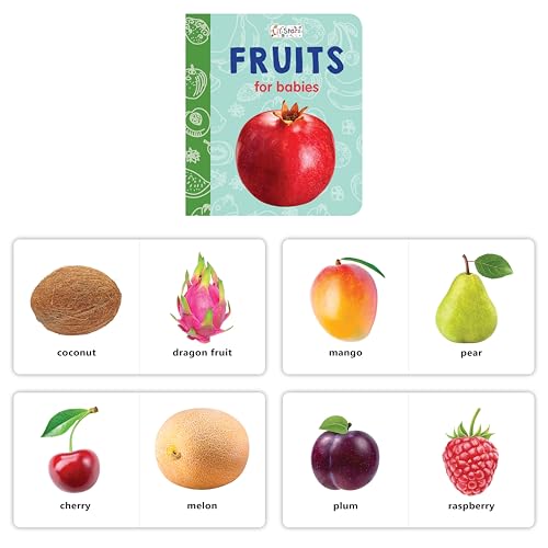 My First Library: 10 Board Books Set for Babies & Toddlers | ABC, Numbers, Shapes, Colors, Animals, Birds, Fruits, Veggies & Transport | Early Learning Educational Books for Kids (0–3 Years) (Board book)