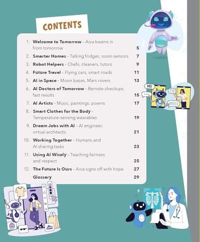 AI: My First Guide to AI - AI and the Future | Beginner’s STEM Book for Kids | Learn Future of Artificial Intelligence, Smart Technology & Innovations | Educational Guide for Ages 8+ (Paperback)