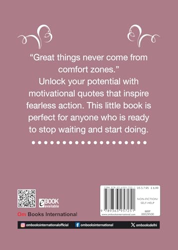 Just Do It: 100 Quotes to Push You Forward | Take Action & Achieve Your Goals | Courage & Success (Hardcover)