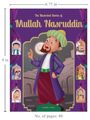 The Illustrated Stories of Mullah Nasruddin: Classic Tales For Children (Product Bundle)