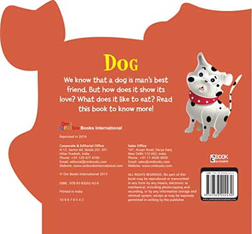 Board Book : Dog ( Animals and Birds ) - Cutout Board Books (Board book)