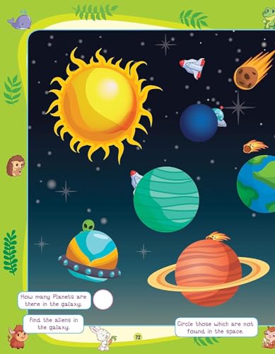 505 Activities for Kids Age 4+ with Fun-filled Educational Activities - Mazes, Connect the dots, Colouring, Word search, Picture puzzles (Paperback)