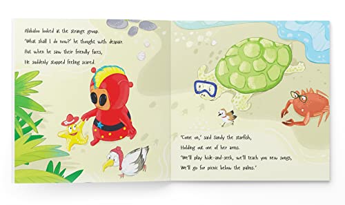 Alabaloo: The Lost Alien [The Always Happy Series] - A Fun Story About Making Friends | Age Group: 5+ | Engaging Children’s Illustrated Picture Book with Important Life Lessons | Heartwarming Story of (Paperback)