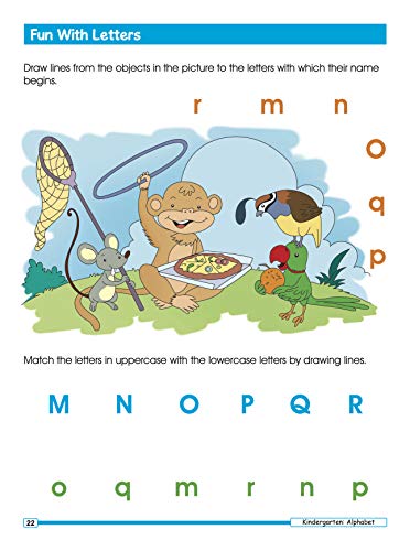 Kindergarten Activity Book: 320 Pages of Early Learning Activities for Ages 5-6 – Alphabet, Math, Tracing, Reading, Maze and Fun Games, Science, Thinking Skills & More (Paperback)
