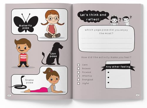 Mindfulness Journal Activity Book for Kids Daily reflection, gratitude prompts, breathing exercises & doodle space | Ages 6–10 | Build Calm, Focus & Positivity (Paperback)