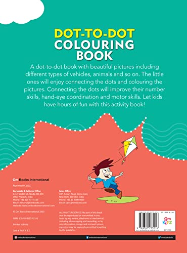 Colouring Book : Dot-to-Dot Colouring Book Level 2 (Paperback)