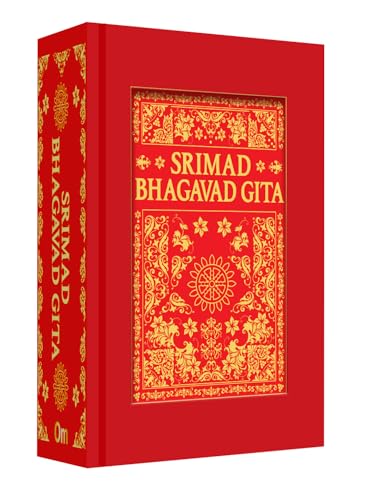 Srimad Bhagavad Gita: The Divine Scripture of Dharma, Devotion & Inner Piece | Sacred Book of Divine Wisdom & Truth | Spiritual Insights from Lord ... Deluxe Hardbound with English & Sanskrit Text (Hardcover)