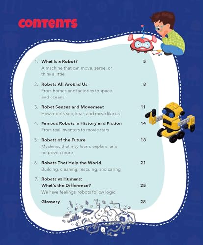 Robotics: The First Guide to Robotics - What are Robots? | Beginner’s STEM Book for Kids | Introduction to Robots, Types & Uses | Educational Guide for Ages 8+ (Paperback)