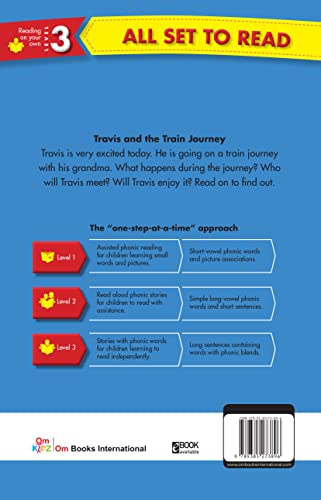 All set to Read- A Phonic Reader- Travis and the Train Journey- Readers for kids (Paperback)