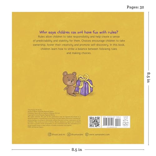 Rules/ No Rules: SEL Story Book for Kids to Teach Independence, Manners & Making Choices by SAM & MI | Interactive Picture Book for Toddlers (Ages 2 to 5) (Paperback)