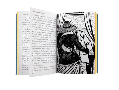 The Adventures of Sherlock Holmes Illustrated Abridged Children Classics English Novel with Review Questions Hardback (Hardcover)