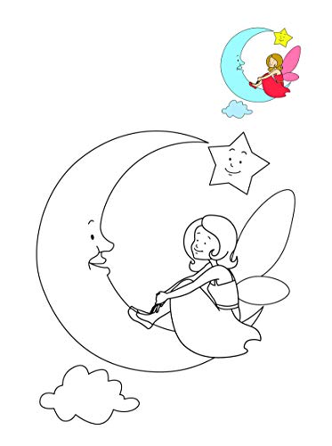 Colouring book : Copy Colouring Book Fairies (Colouring book for kids) (Paperback)