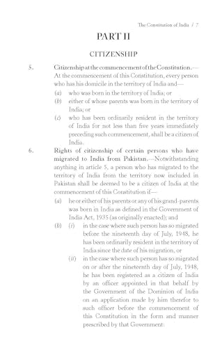 The Constitution of india | Human rights | Fundamental rights | Secularism (Paperback)