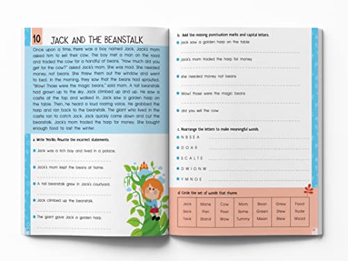 Fun Time Reading Comprehension Workbook: Level 1 | Activity Book for Kids | Ages 6–8 | Build Reading Skills with Engaging Exercises (Paperback)