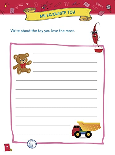Creative Writing ( set of 4 workbooks) - Writing practice for kids (Paperback)