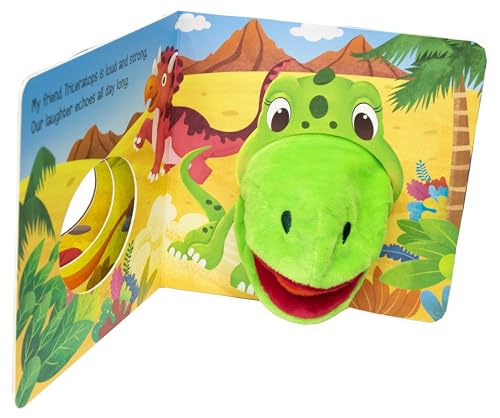 The Big Dinosaur Hand Puppet Book for Children: Animal Hand Puppet Board Book for Babies | Fun Interactive Dino Toy Book | Touch and Play Story | Animal-Themed Picture Book for Kids; 1+ Ages (Board book)