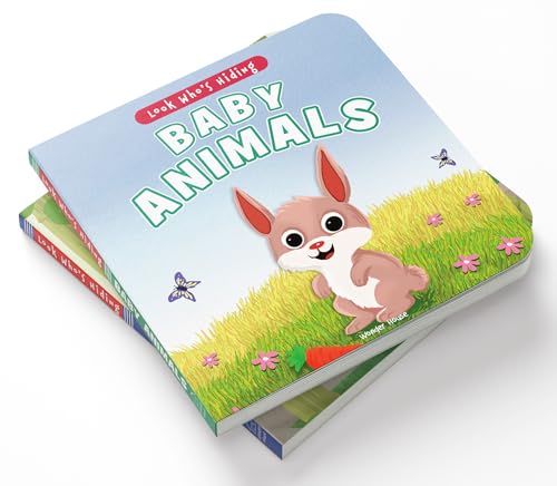 Look Who’s Hiding: Baby animals (Look Who’s Hiding) (Board book)