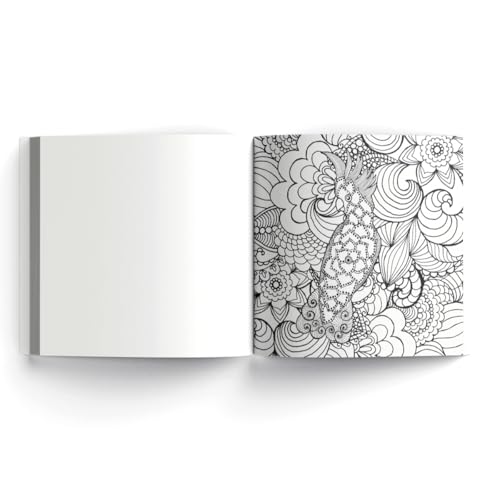 Nature Doodle Coloring Book : Children Coloring Book With Tear Out Sheets (Hardcover)