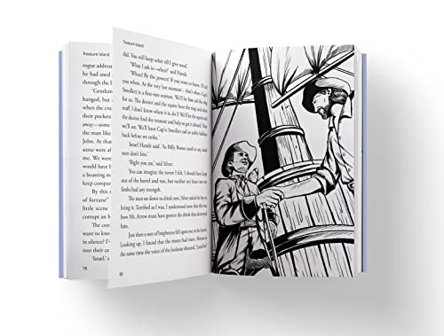 Treasure Island : llustrated Abridged Children Classic English Novel with Review Questions (Hardback) (Hardcover)