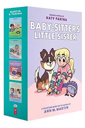 The Babysitters Little Sister Graphic Novels Box-set (Books 1 to 4) (Paperback)