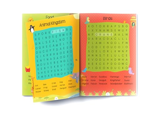 Word Search: First Fun Activity Book for Kids | Beginner Puzzles to Build Vocabulary | Ages 4–7 | 2+ Hours of Interactive Learning (Paperback)