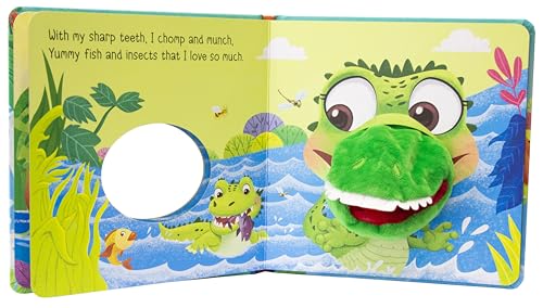 The Friendly Crocodile Hand Puppet Book for Children: Animal Hand Puppet Board Book for Babies | Fun Interactive Crocodile Toy Book | Touch and Play ... Animal-Themed Picture Book for Kids; 1+ Ages (Board book)