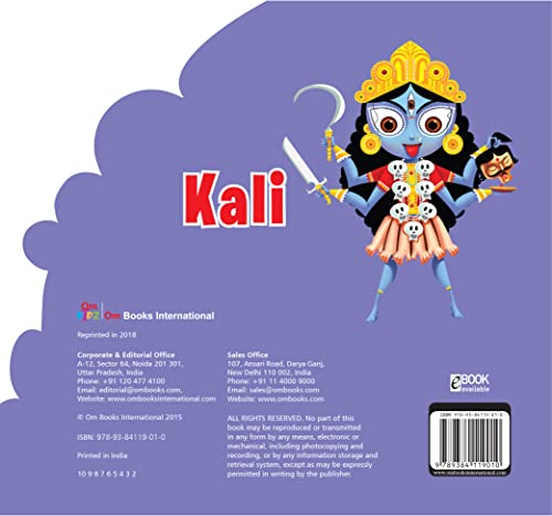 Board Book : Kali ( Gods and Goddesses ) - Cutout Board Books (Paperback)