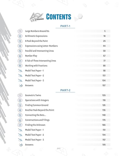 Full Marks Mathematics Complete Study Material Class 7 | Based on New NCERT Textbook GANITA PRAKASH (Part-1 & 2) and CBSE Syllabus | Includes ... Papers and More | For March 2027 Examination (Paperback)