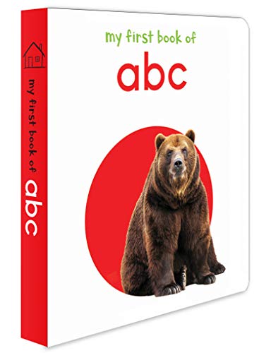 My First Book of ABC | First Alphabet Board Book for Babies, Toddlers & Preschoolers | Learn ABC with Bright Pictures | Early Learning Book for Kids Ages 0-3 Years (Hardcover)
