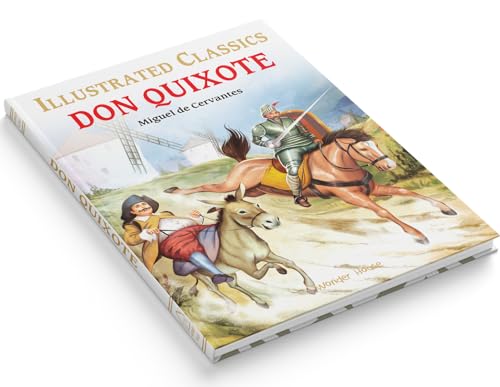 Don Quixote for Kids : Illustrated Abridged Children Classic English Novel with Review Questions (Illustrated Classics) (Hardcover)