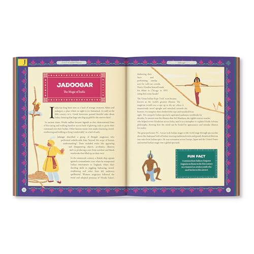 A-Z of Indian History: 80 Fun Stories from Ancient India to Independence: 80 Fun Stories from Ancient India to Independence | Cool Trivia, Bright Full-Coloured Illustrations | Ages 10+ (Paperback)