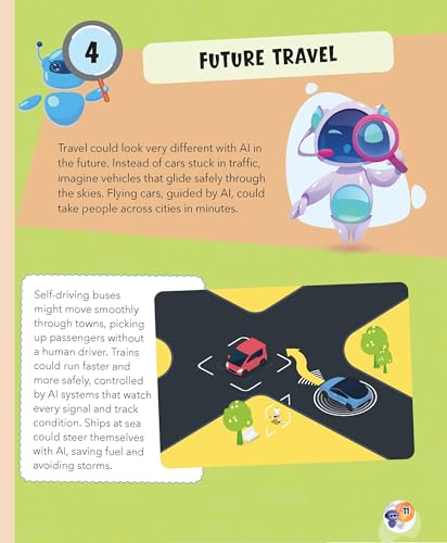 AI: My First Guide to AI - AI and the Future | Beginner’s STEM Book for Kids | Learn Future of Artificial Intelligence, Smart Technology & Innovations | Educational Guide for Ages 8+ (Paperback)