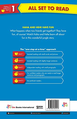 All set to Read- Readers Level 1- Haha and Hehe have Fun- READERS (Paperback)