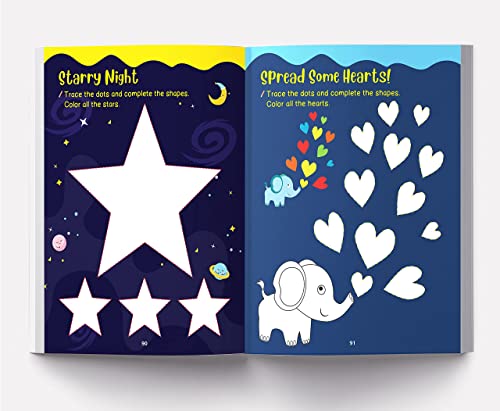 My Super Fun Preschool Activity Workbook for Children | Patterns, Colors, Shapes, Numbers, Alphabet & More | Ages 3–5 | 100+ Interactive Early Learning Activities (Paperback)