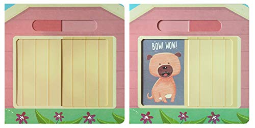 Slide And See - Meet The Pets : Sliding Novelty Board Book For Kids (Board book)