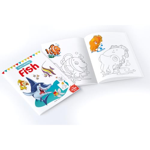 Let's Color: Copy Color Art Pack of 8 Books (Transport, Professions, Pets, Fish, Insects, Robots, Mandalas and Sports) - 3 years to 8 years (Hardcover)