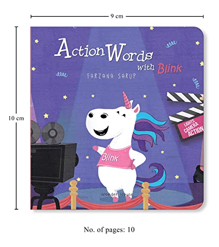 My First Words – Box Set of 4 Board Books: Naming Words, Action Words, Describing Words & Opposite Words | Brightly Illustrated Vocabulary Builder for Babies, Toddlers & Preschoolers | Early Learning  (Board book)