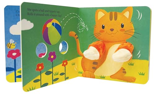 Curious Cat Finger Puppet Book for Children: Animal Finger Puppet Board Book for Babies | Fun Interactive Cat Toy Book | Touch and Play Story | Animal-Themed Picture Book for Kids (Board book)
