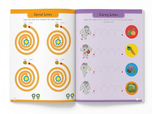 101 Pencil Control Activity Book For Kids: Tracing Practise Book | Age 2+ and up | 4 hours of writing activities (Paperback)