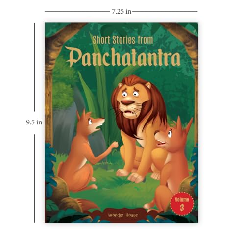 Short Stories From Panchatantra - Collection of 10 Books: Abridged Illustrated Stories For Children (With Morals) (Paperback)