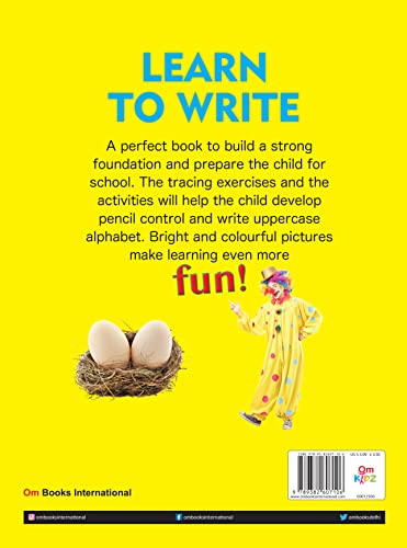 Activity Book : Learn to Write Uppercase Alphabet Activity Book (Paperback)