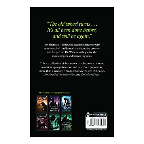 The Complete Novels of Sherlock Holmes (Hardcover)